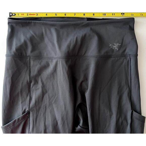 Arc'teryx Womens Size M Leggings Oriel Cropped Pockets High Rise Stretch NWOT - Picture 3 of 6